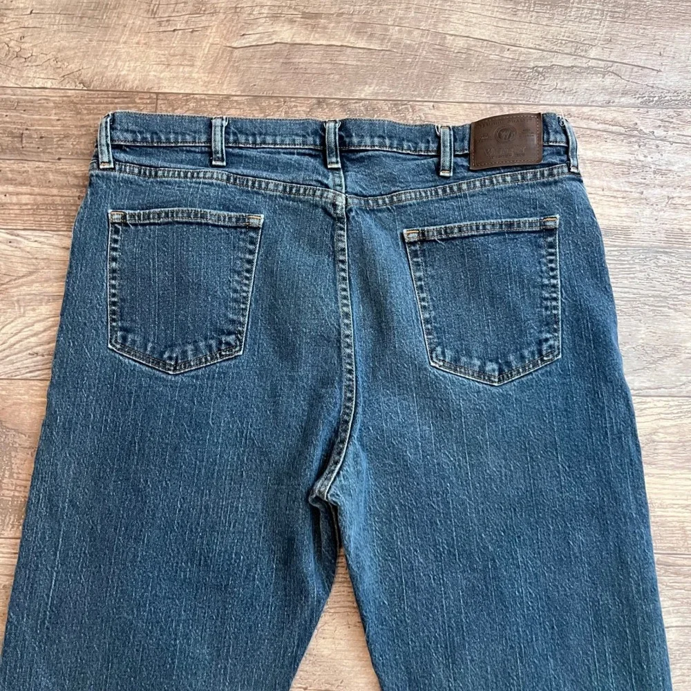Wrangler Authentics Regular‎ Fit Jeans Mens 40x32 Dark Wash Denim 9TRGAMD